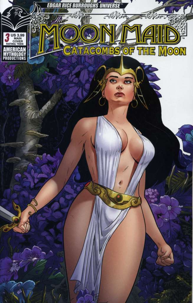 The Moon Maid: Catacombs of the Moon (Edgar Rice Burroughs’…) #3