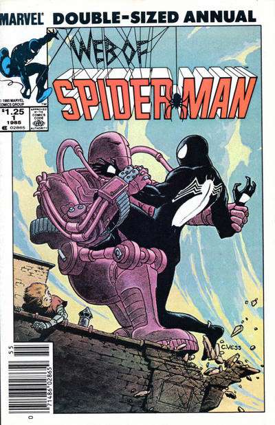 The Web of Spider-Man Annual #1 Newsstand Edition