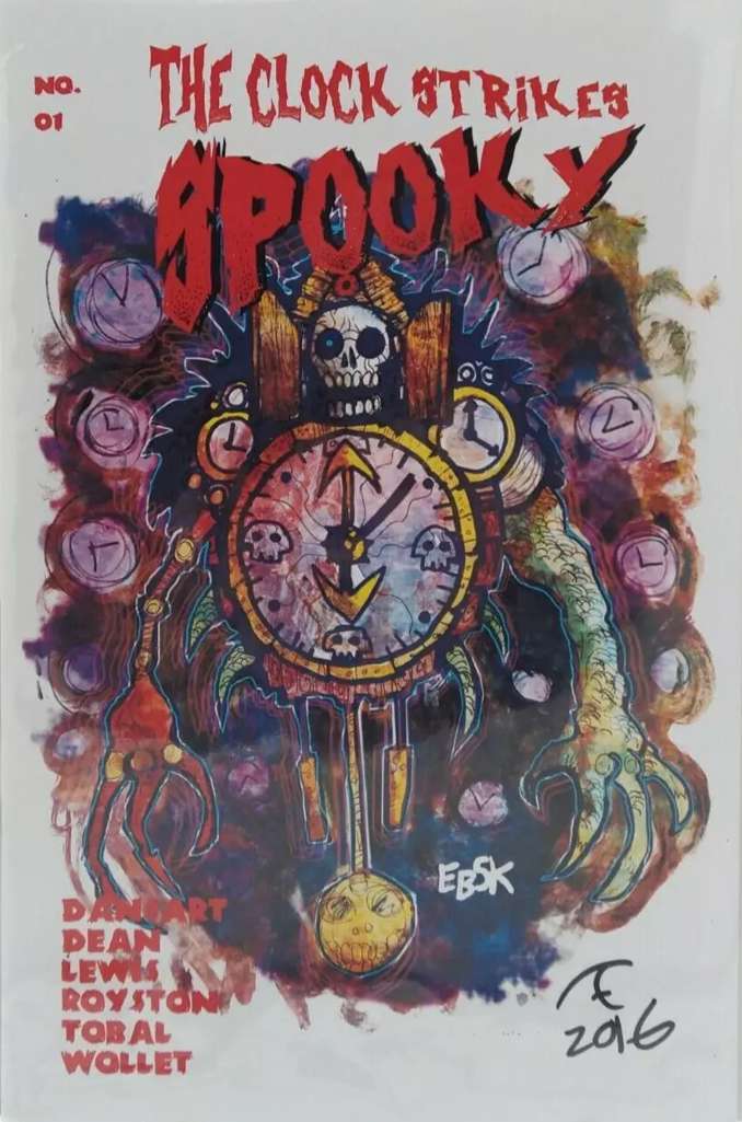 The Clock Strikes Spooky