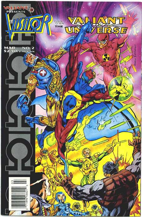 The Visitor vs. The Valiant Universe #2 Variation A