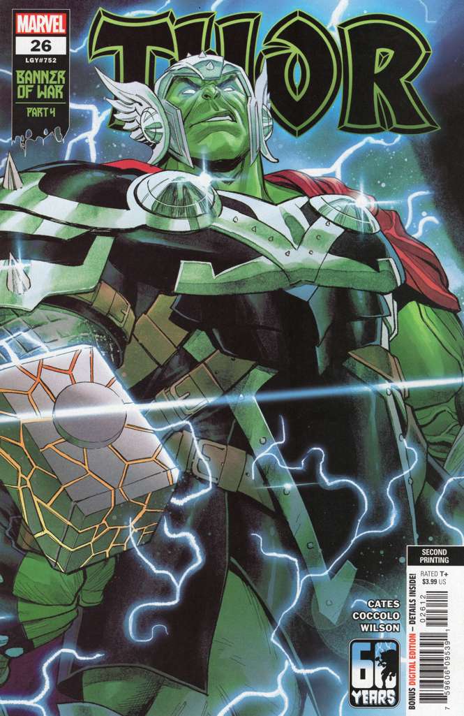 Thor (6th Series) #26  - 2nd printing