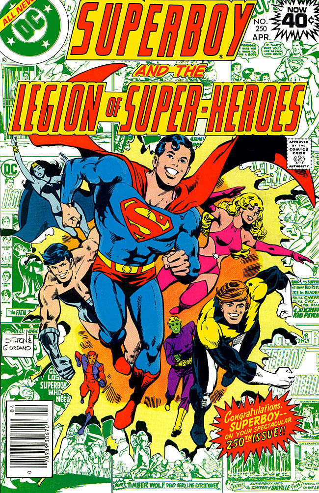 Superboy and the Legion of Super-Heroes #250