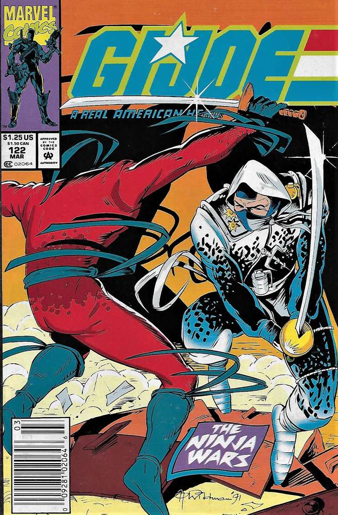 G.I. Joe, a Real American Hero #122 Newsstand Edition