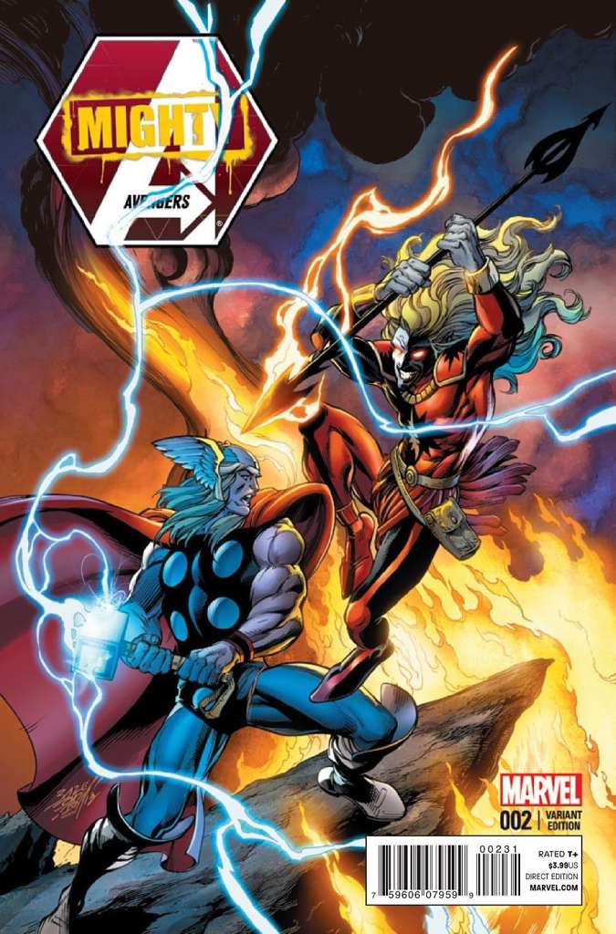 Mighty Avengers (2nd Series) #2 Variation B