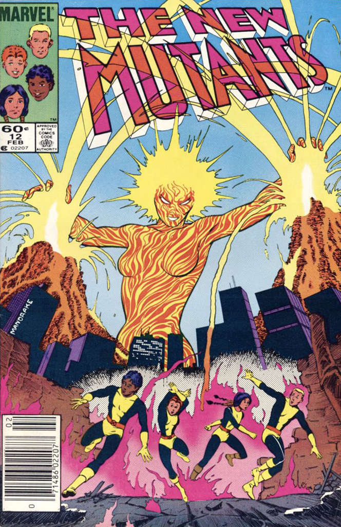 The New Mutants #12 Newsstand Edition