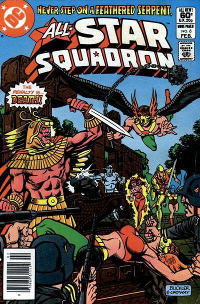 All-Star Squadron #6 Newsstand Edition
