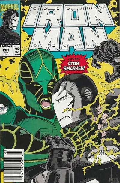 Iron Man (1st Series) #287 Newsstand Edition