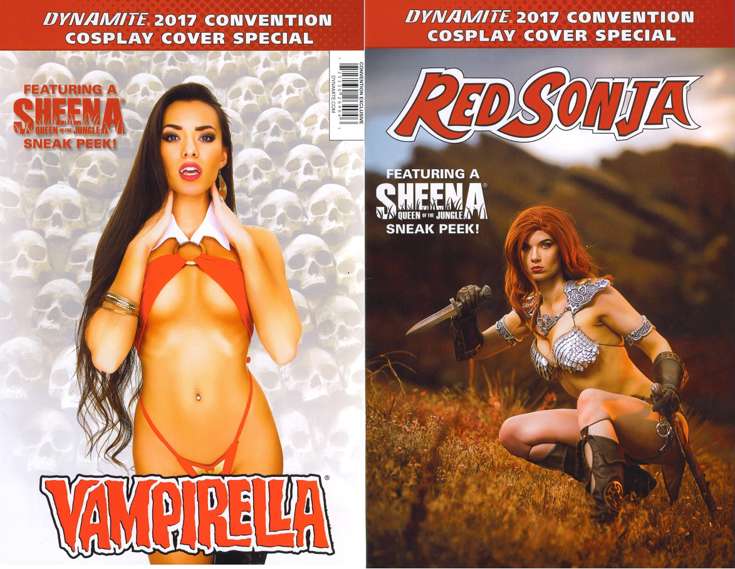 Dynamite 2017 Convention Cosplay Cover Special