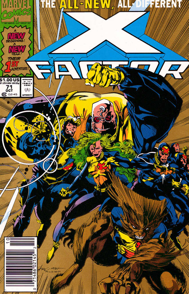 X-Factor #71  - 2nd printing