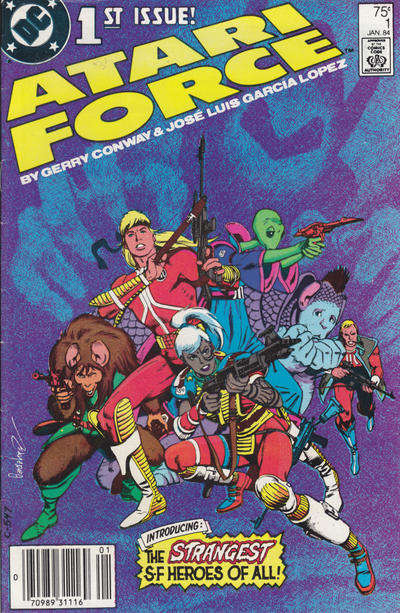 Atari Force #1 Newsstand Edition