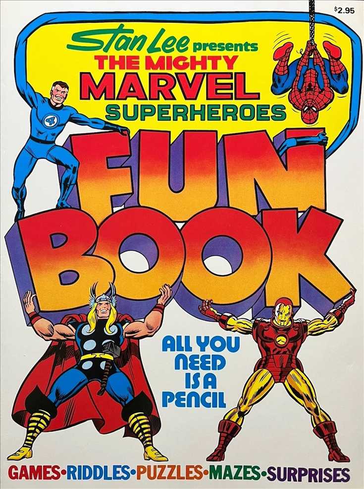 Mighty Marvel Superheroes Fun Book