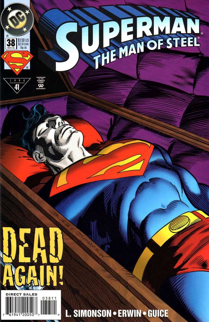 Superman: The Man of Steel #38