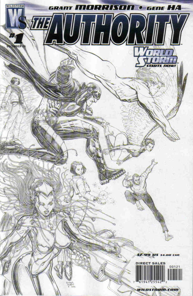 The Authority (Vol. 4) #1 Variation B