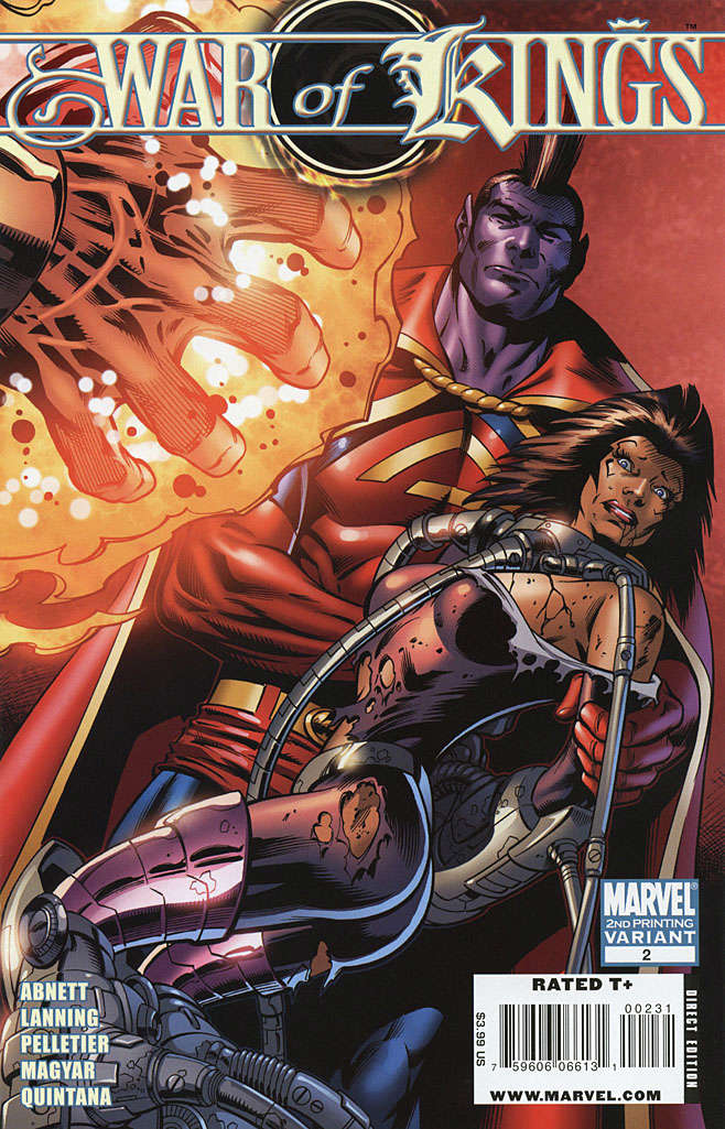 War of Kings #2  - 2nd printing