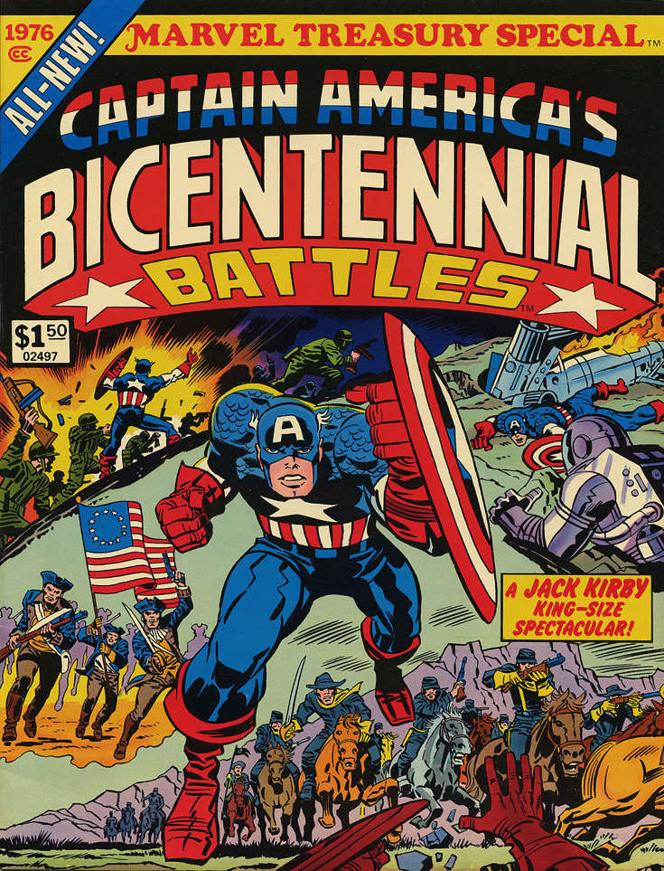 Marvel Treasury Special Featuring Captain America’s Bicentennial Battles