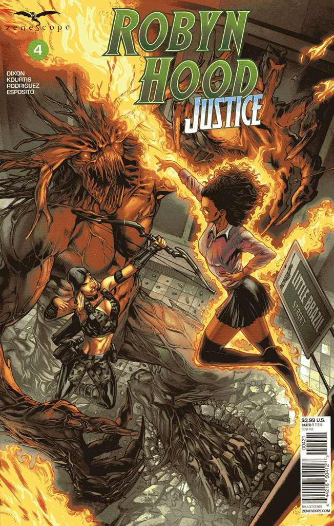 Robyn Hood: Justice #4 Variation B