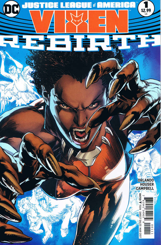 Justice League of America: Vixen—Rebirth #1