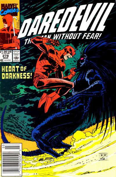 Daredevil #278 Newsstand Edition