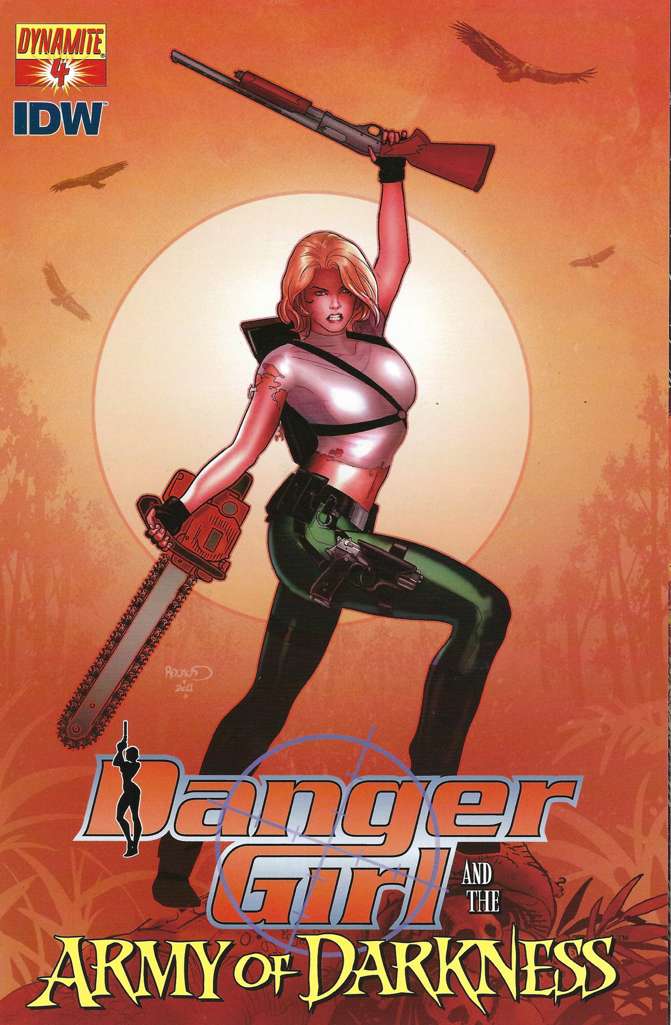Danger Girl and the Army of Darkness #4 Variation A