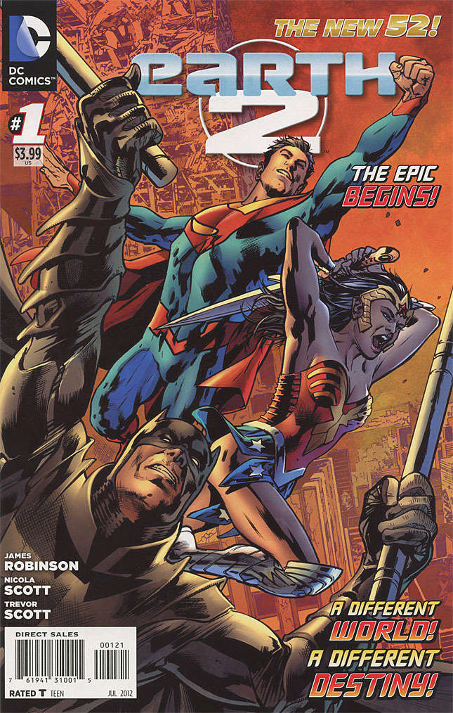 Earth 2 #1 Variation A