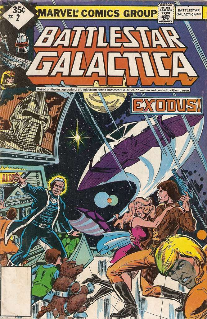 Battlestar Galactica (Marvel) #2 Variation A
