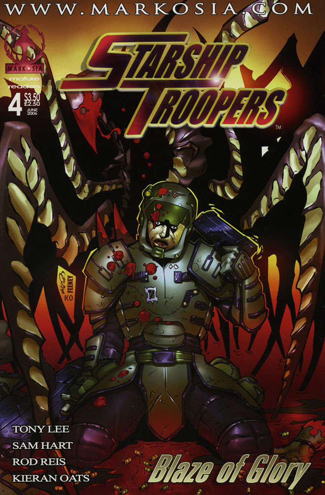 Starship Troopers: Blaze of Glory #4 Variation B
