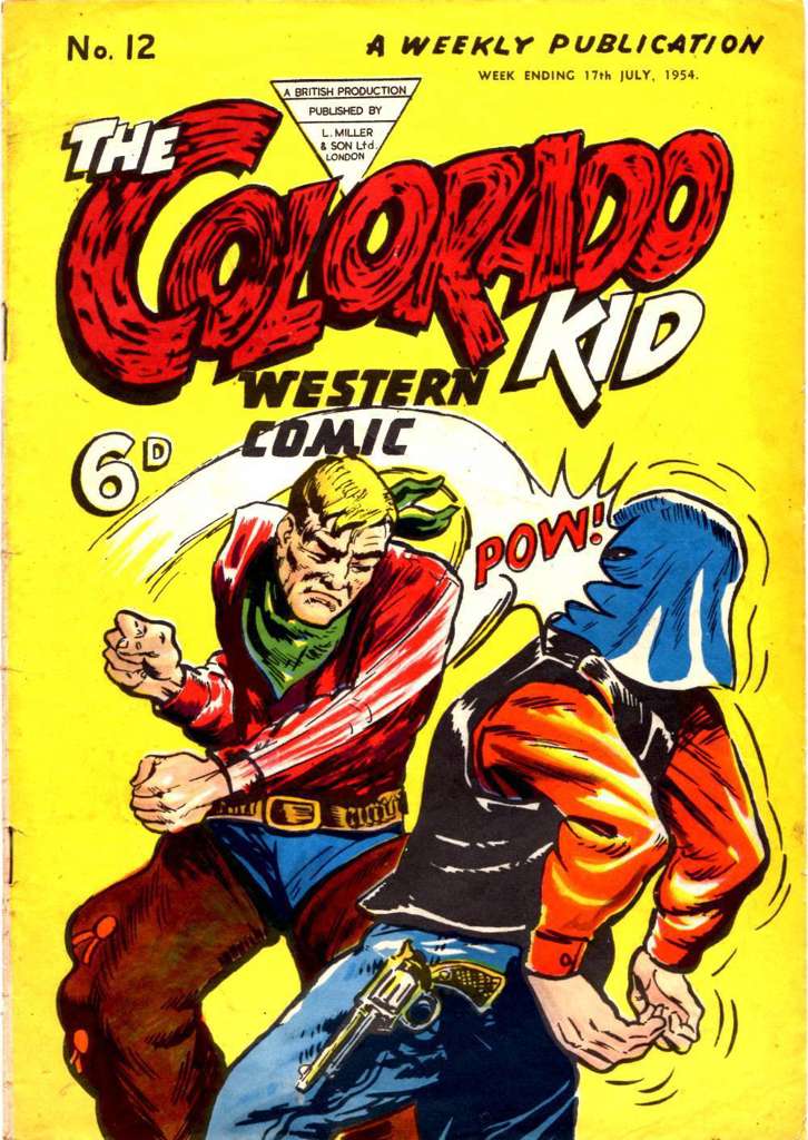 The Colorado Kid Western Comic