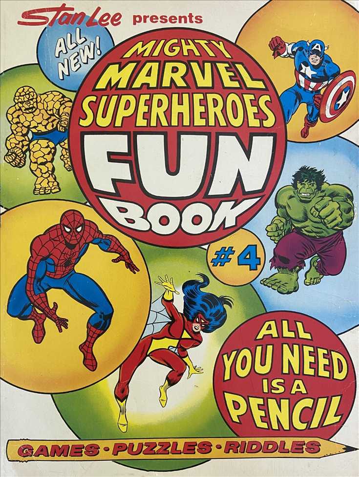 Mighty Marvel Superheroes Fun Book Book #4