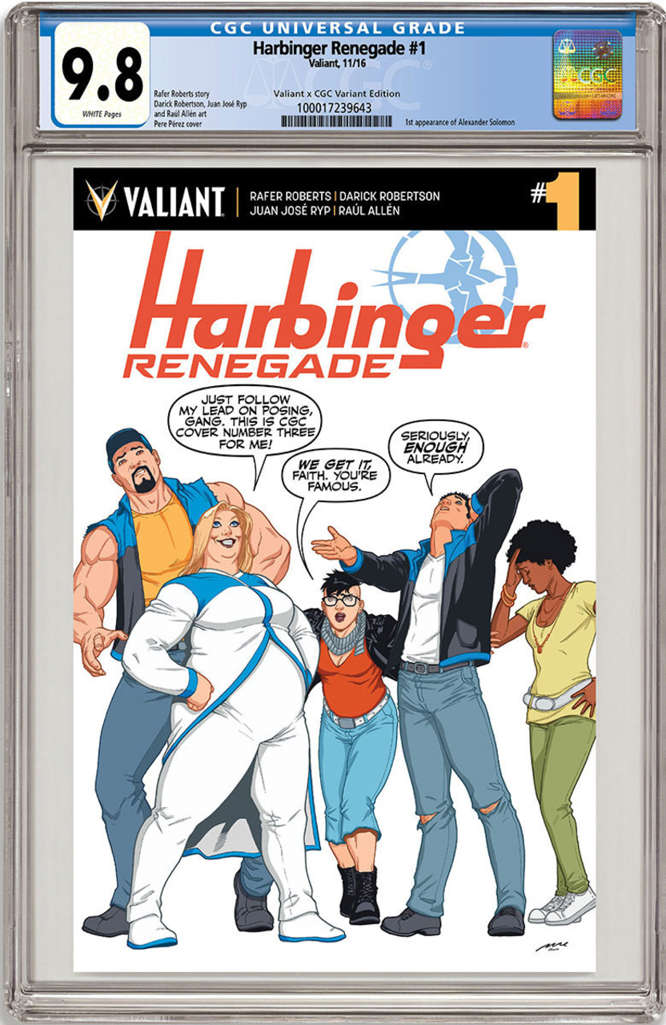 Harbinger Renegade #1 Variation E