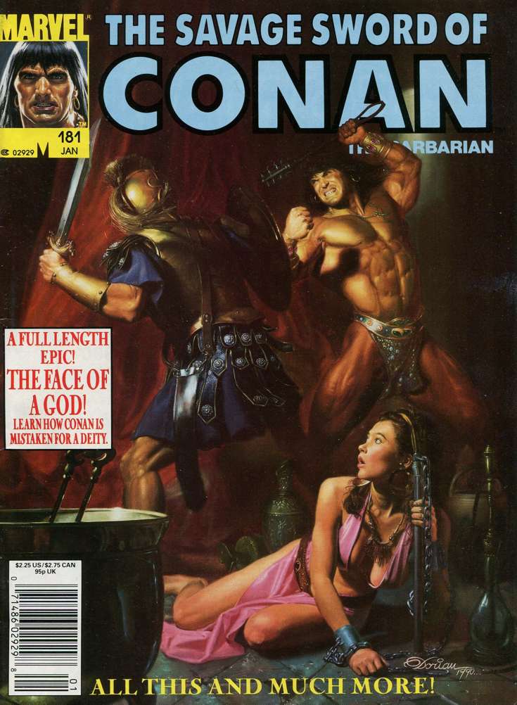 Savage Sword of Conan #181