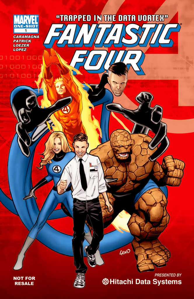 Fantastic Four: Trapped in the Data Vortex