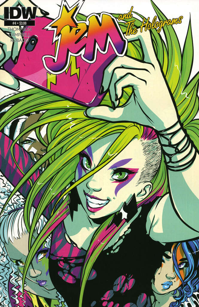 Jem & the Holograms #4 Variation A