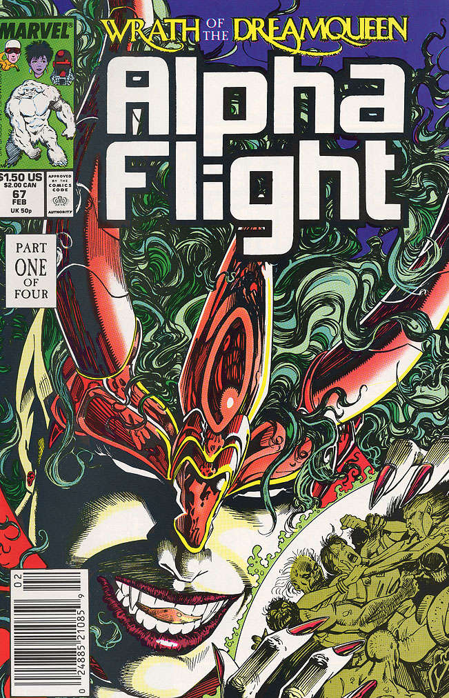 Alpha Flight (1st Series) #67 Newsstand Edition