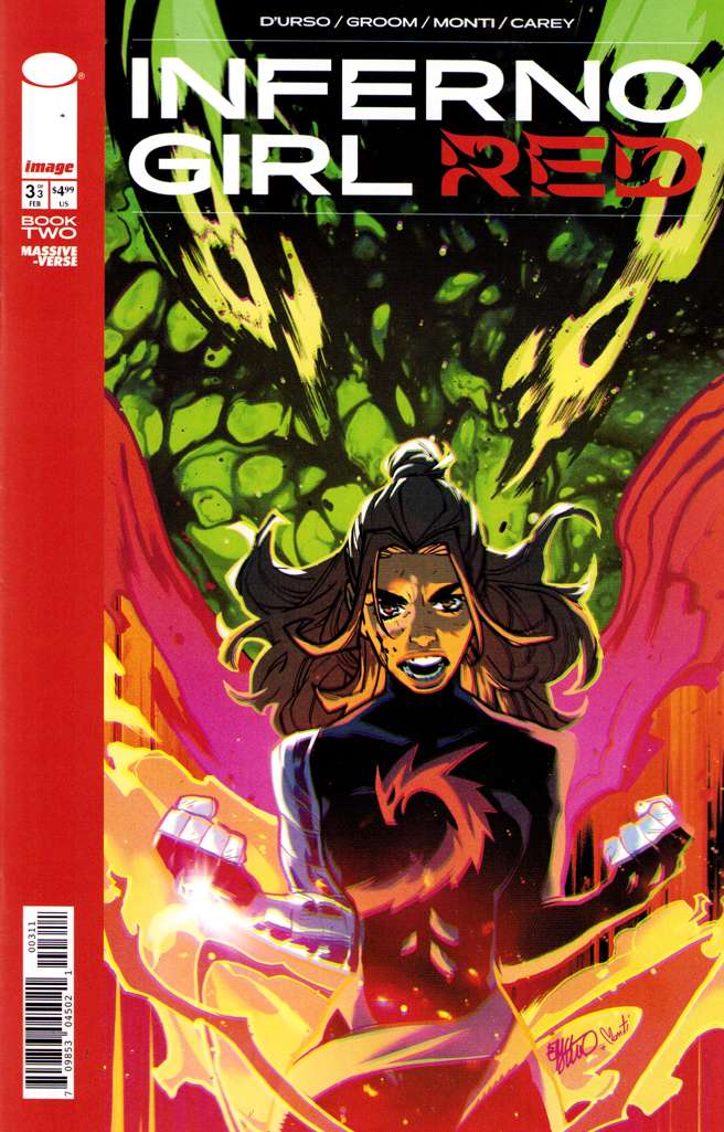 Inferno Girl Red: Book Two #3 Variation A