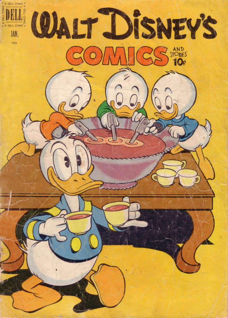 Walt Disney’s Comics and Stories #136