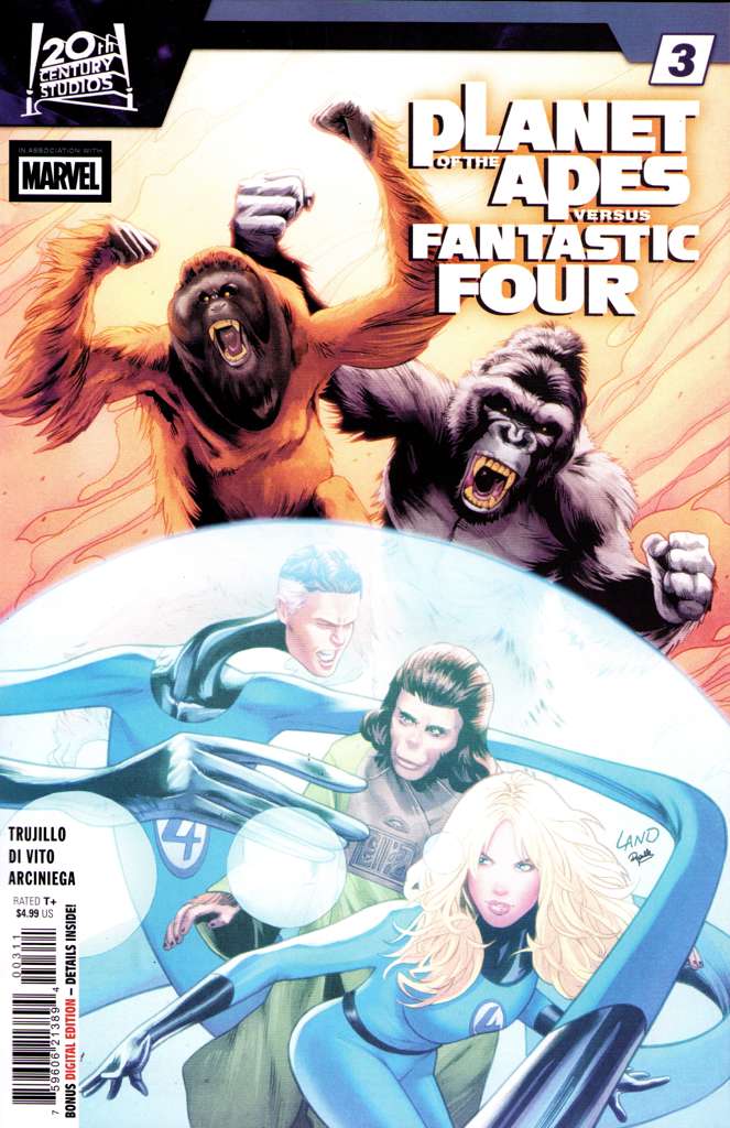 Planet of the Apes Vs. Fantastic Four #3