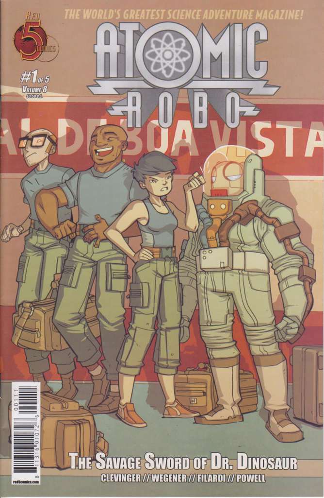 Atomic Robo and the Savage Sword of Dr. Dinosaur