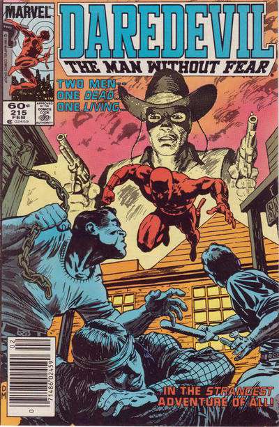 Daredevil #215 Newsstand Edition