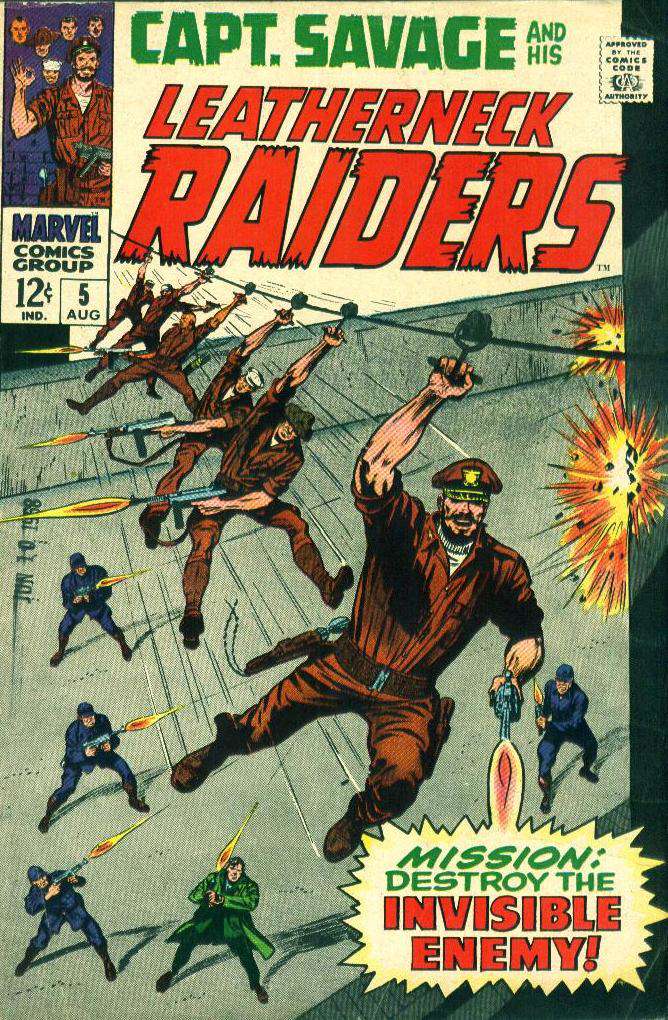 Capt. Savage and His Leatherneck Raiders #5