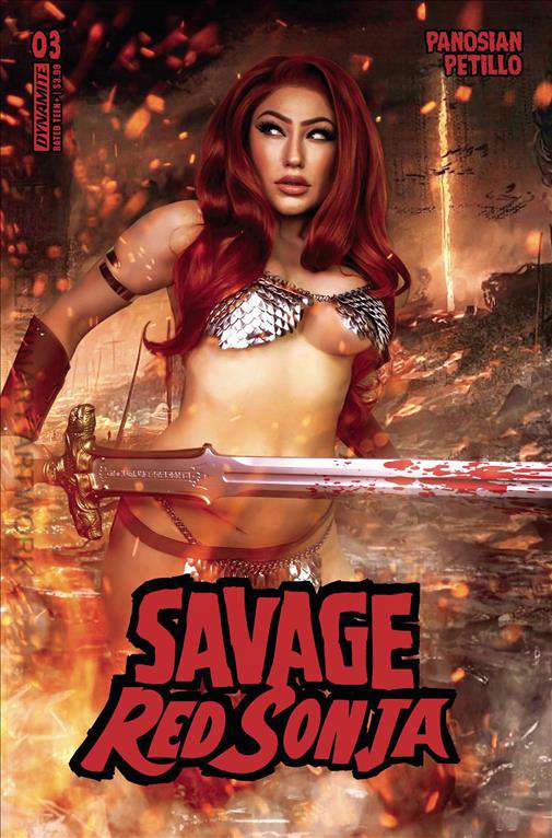 Savage Red Sonja #3 Variation D