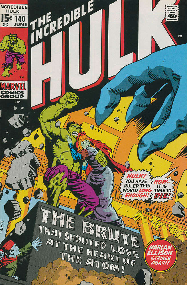 The Incredible Hulk #140  - 2nd printing