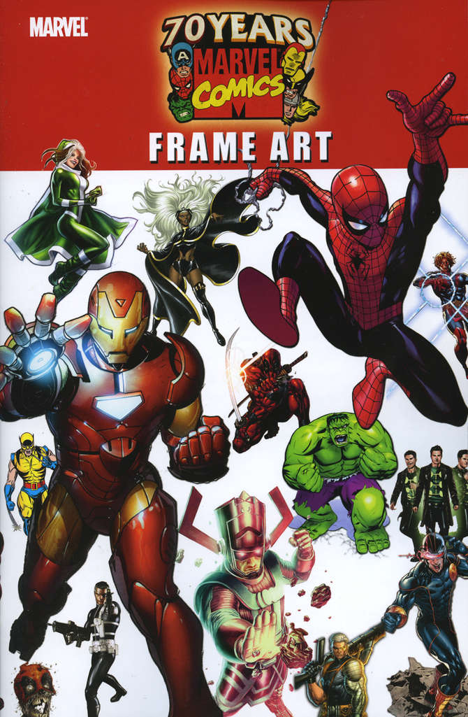 Marvel 70th Anniversary Frame Art