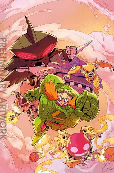 DC X Sonic the Hedgehog: Metal Legion #3 Variation A