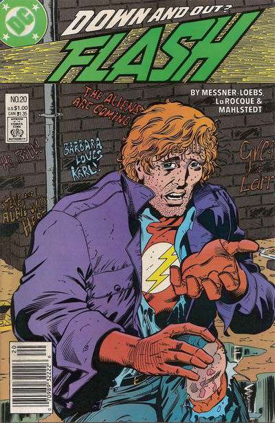Flash (2nd Series) #20 Newsstand Edition