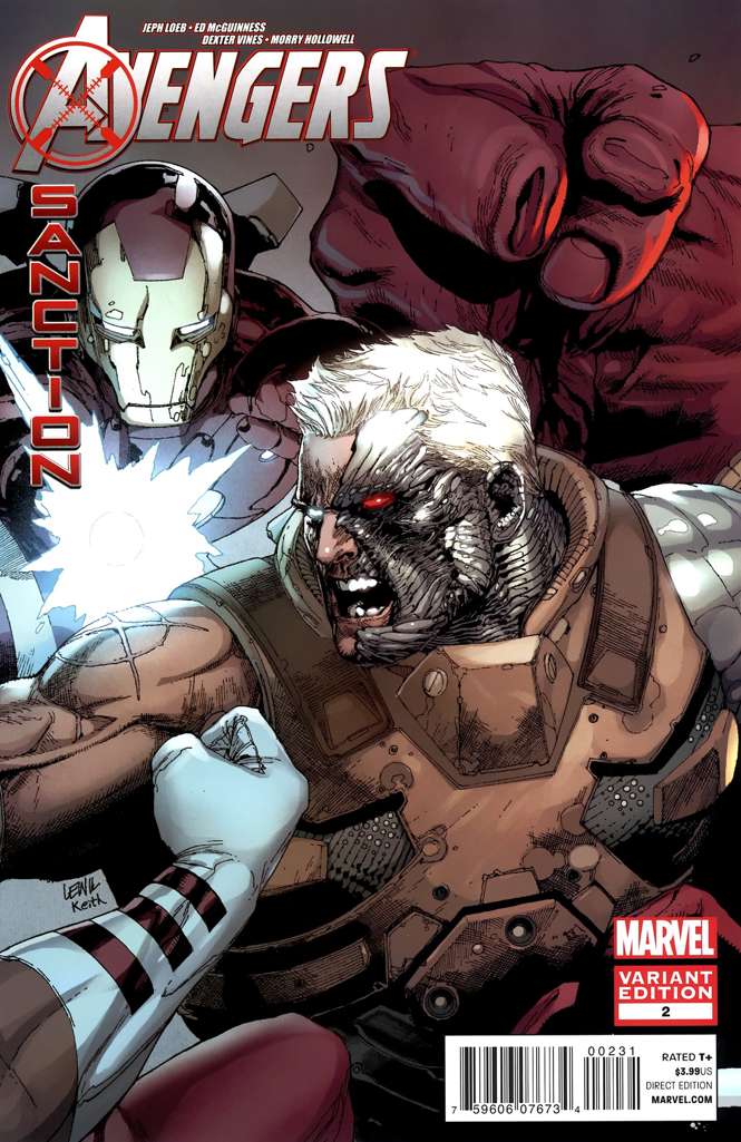 Avengers: X-Sanction #2 Variation B