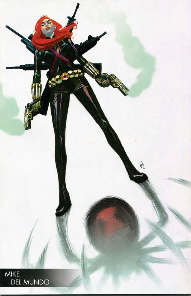 Infinity Countdown: Black Widow #1 Variation B