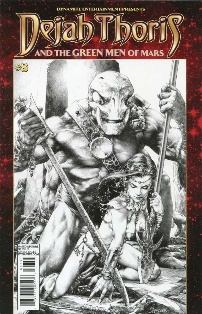 Dejah Thoris and the Green Men of Mars #8 Variation D