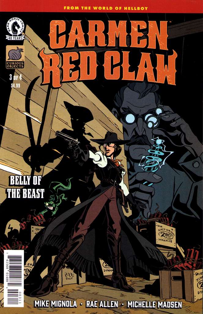 Carmen Red Claw: Belly of the Beast #3 Variation A