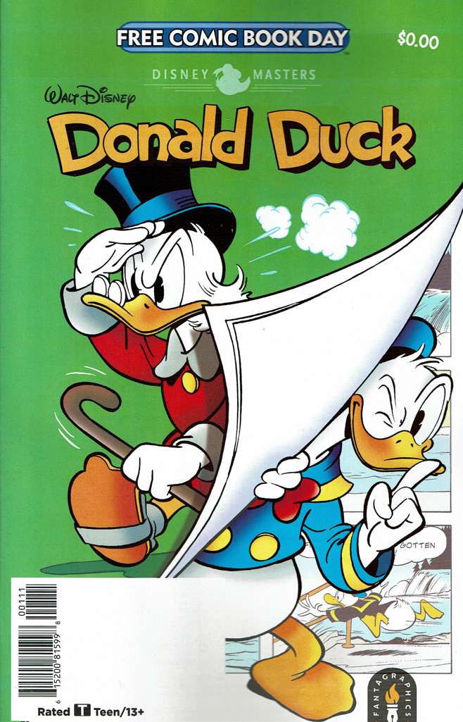 Disney Masters: Donald Duck Free Comic Book Day #2022
