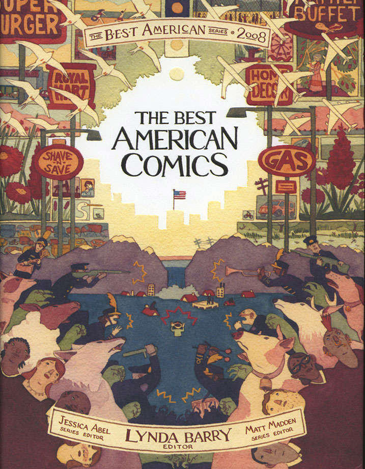 The Best American Comics #2008 Hardcover